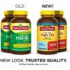 Nature Made Burp Less Fish Oil Omega 3 Supplements, 1200 mg Softgels, EPA DHA Omega 3 Fish Oil Supplements for Healthy Heart Support, 60 Softgels, 30 Day Supply(150 Count (Pack of 2))