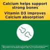 Nature Made Calcium 600 mg with Vitamin D3, Dietary Supplement for Bone Support, Calcium Supplement for Bone Health, 60 Tablets(Unflavored)