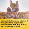 Nature Made Calcium 600 mg with Vitamin D3, Dietary Supplement for Bone Support, Calcium Supplement for Bone Health, 60 Tablets(Unflavored)