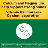 Nature Made Calcium Magnesium Zinc with Vitamin D3, Dietary Calcium Supplement for Bone Support, 300 Tablets(Unflavored)
