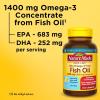 Nature Made Extra Strength Omega 3 Fish Oil Supplements, 1400mg, Fish Oil Omega 3 Supplements as Ethyl Esters for Healthy Heart, Brain, Eyes, Mood Support, 45 Softgels, 45 Day Supply(45 Count (Pack of 1))