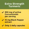 Nature Made Extra Strength Turmeric Curcumin with Black Pepper, 1000mg Turmeric Extract per serving (Standardized to 95% Curcuminoids), Supports Healthy Inflammation Response, 60 Vegetarian Capsules(60 Count (Pack of 2))