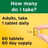 Nature Made L-Lysine 1000 mg, Dietary L-Lysine Supplements, 60 Tablets, 60 Day Supply(60 Count (Pack of 1))
