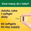Nature Made Magnesium Oxide 400 mg Softgels, Extra Strength Magnesium Supplements for Men and Women, Support for Muscle, Nerve, Bone and Heart, 60 Day Supply(60 Count (Pack of 1))