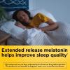 Nature Made Melatonin 4mg Extended Release Tablets, Sleep Supplements for Adults, 100% Drug Free Sleep Aid, 90 Count, 90 Day Supply(90 Count (Pack of 2))