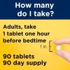 Nature Made Melatonin 5mg Tablets Extra Strength, 100% Drug Free Sleep Aid for Adults, 90 Tablets, 90 Day Supply(90 Count (Pack of 1))