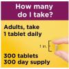 Nature Made Multivitamin For Her, Daily Nutritional Support Multivitamin for Women, Nature Made Womens Vitamins & Minerals, 90 Tablets, 90 Day Supply(300 Count (Pack of 1))