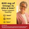 Nature Made Omega 3 Fish Oil and Algae Oil Supplements, 1200mg, Algae Oil & Fish Oil Blend, Omega 3 Supplement for Heart, Brain and Eyes Support, One Per Day, 60 Softgels