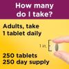 Nature Made Prenatal Multivitamin with Folic Acid, Vitamin & Mineral Supplement, Daily Nutritional Support, Prenatal Vitamins for Women, 90 Tablets, 90 Day Supply(250 Count (Pack of 1))