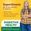 Nature Made Super Greens with Probiotic Capsules, Made with 1/2 Cup Veggies Per Serving + Probiotics for Digestive Health, 75 Capsules, 25 Day Supply