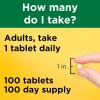 Nature Made Vitamin B1 100mg, Thiamine B1 Supplement for Energy Metabolism Support, 100 Tablets, 100 Day Supply(Unflavored)