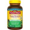 Nature Made Super Greens with Probiotic Capsules, Made with 1/2 Cup Veggies Per Serving + Probiotics for Digestive Health, 75 Capsules, 25 Day Supply