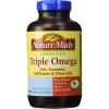 Nature Made Triple Omega 3 6 9 Supplements, Flaxseed, Safflower & Olive Oils, Fish Free Omega 3 Fatty Acid Supplement, 150 Softgels, 75 Day Supply(Olive)