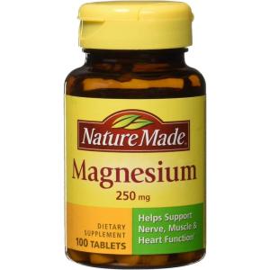 Nature Made Magnesium 250 mg, Magnesium Supplements for Men and Women, Support for Muscle, Heart, Bone and Nerve Health, 90 Softgels, 90 Day Supply(100 Count (Pack of 3))
