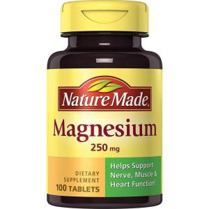 Nature Made Magnesium 250 mg, Magnesium Supplements for Men and Women, Support for Muscle, Heart, Bone and Nerve Health, 90 Softgels, 90 Day Supply(100 Count (Pack of 5))