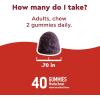 Nature Made Wellblends EnergyMAX Gummies, Fast Acting Caffeine, CoQ10 & Vitamin B12 1000mcg, Energy Support Gummy Vitamins, Nature Made Gummies, 40 Count